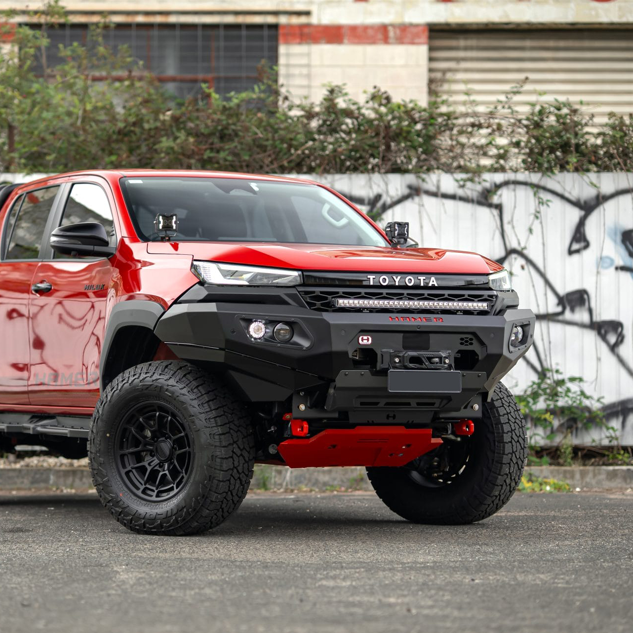 ACM Premium Bull Bar fitted to a 4WD
