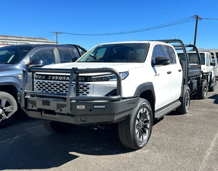 ACM Deluxe Bull Bar fitted to a 4WD